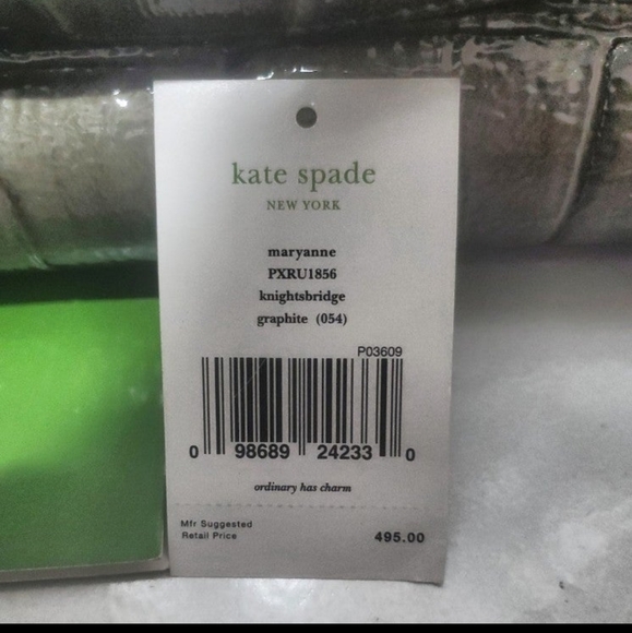 Kate Spade knightsbridge Maryanne croc embossed Patent leather bag - Picture 3 of 10